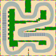 Snes Mario Circuit 3 Map GIF - Snes Mario Circuit 3 Mario Circuit Map GIFs