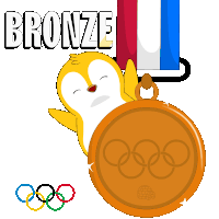 Bronze Medal Sticker