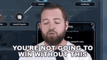 Youre Not Going To Win Without This Bricky GIF