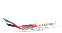 Emirates Airplane Sticker