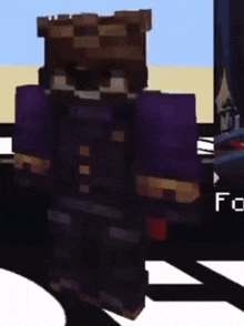 a minecraft character with a crown on his head is standing in front of a computer screen .