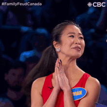 Excited Vivian GIF - Excited Vivian Family Feud Canada GIFs