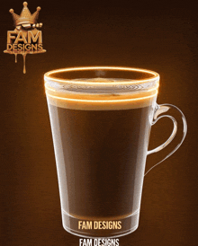 a cup of coffee with the word coffee time written on it