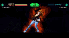 a video game screen shows a girl with glasses and a score of 1829
