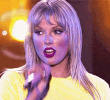 Taylor Swift Shrug GIF - Taylor Swift Shrug Maybe GIFs