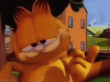 Garfield I Know Where You Live GIF - Garfield I Know Where You Live Uh Oh GIFs