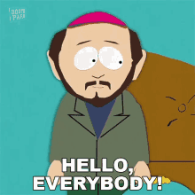 Hello Everybody Gerald Broflovski GIF - Hello Everybody Gerald Broflovski South Park GIFs