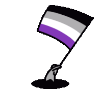 Asexual Ace Sticker