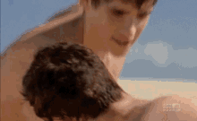 brenton thwaites kissing a boy