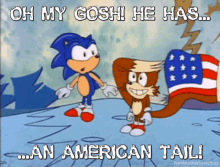 Sonic American Tail GIF - Sonic American Tail Oh My Gosh GIFs