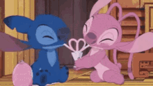 Cute Stitch GIF - Cute Stitch Love In Angel GIFs