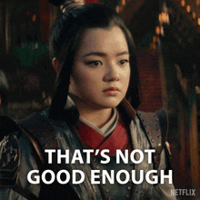 That'S Not Good Enough Azula GIF - That'S Not Good Enough Azula Avatar The Last Airbender GIFs