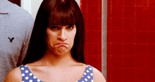 Rachel Berry Lea Michele GIF - Rachel Berry Lea Michele Frown GIFs