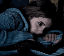 Hermione Granger Harry Potter GIF - Hermione Granger Harry Potter Waking Up GIFs