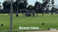 Smack Down Football GIF - Smack Down Football Raiders GIFs