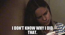Short Term 12 Grace Howard GIF - Short Term 12 Grace Howard I Dont Know Why I Did That GIFs