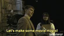 Movie Magic Lets Make Some GIF - Movie Magic Lets Make Some The Auteur GIFs
