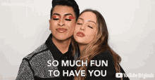 So Much Fun To Have You Kailin Chase GIF - So Much Fun To Have You Kailin Chase Louie Castro GIFs
