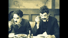Charles Charlie Chaplin GIF - Charles Charlie Chaplin Eating GIFs