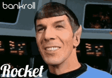 Rocket Bankroll GIF - Rocket Bankroll Spock GIFs