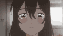 anime girl sad cry manga