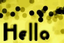 Hello Yellow GIF - Hello Yellow Lights GIFs