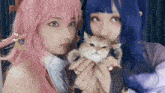 Cat Yae Miko GIF - Cat Yae Miko Raiden Ei GIFs