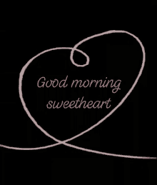 Good Morning Sweetheart Love GIF - Good Morning Sweetheart Love Heart GIFs