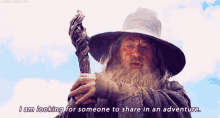 Gandalf Looking For GIF - Gandalf Looking For Adventure GIFs