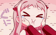 Pinch Cheeks Anime GIF - Pinch Cheeks Anime Cheer Up GIFs