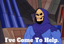 Skeletor Ive Come To Help GIF - Skeletor Ive Come To Help Help GIFs