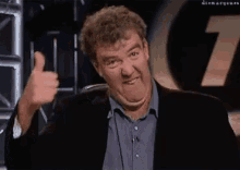 Jeremy Clarkson Top Gear Pulgar Arriba Excelente GIF