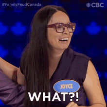 What Joyce GIF - What Joyce Family Feud Canada GIFs