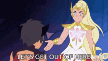 Lets Get Out Of Here Shera GIF