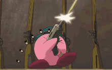 Kirby Shooting Kirby GIF - Kirby Shooting Kirby Shooting GIFs