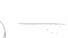a black and white drawing of a sonic the hedgehog and a stick figure .