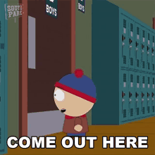 Come Out Here Stan Marsh GIF - Come Out Here Stan Marsh South Park GIFs