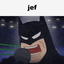 Jef Batman GIF - Jef Batman Middle Of The Ring GIFs