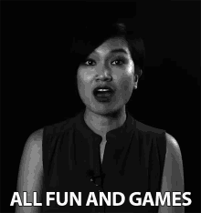 All Fun And Games Sarcastic GIF - All Fun And Games Sarcastic Amusing GIFs