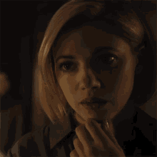 Thinking Kate Reece GIF - Thinking Kate Reece Blood And Treasure GIFs
