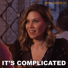 Its Complicated Ann Reynolds GIF - Its Complicated Ann Reynolds Wentworth GIFs