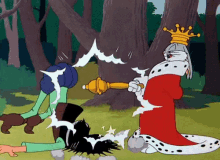 Looney Tunes King GIF - Looney Tunes King Hit GIFs