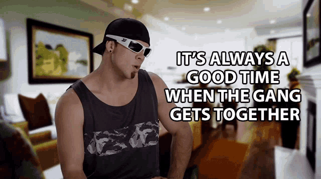Its Always A Good Time When The Gang Gets Together Party Time - Always A Good Time When The Gang Gets Together Party Time Gathering - Discover Share GIFs