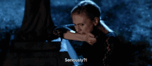 Seriously GIF - True Blood Drama Horror GIFs