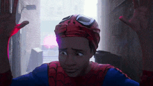 Turning Invisible Miles Morales GIF - Turning Invisible Miles Morales Spider-man Across The Spider-verse GIFs