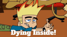 Johnny Test Dying Inside GIF - Johnny Test Dying Inside Dead Inside GIFs