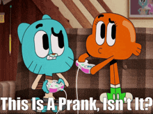 The Amazing World Of Gumball Prank GIF - The Amazing World Of Gumball Prank Gumball Watterson GIFs