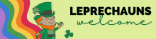 Welcome Leprechaun GIF