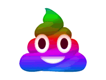 Poop Rainbow GIF - Poop Rainbow Shit GIFs