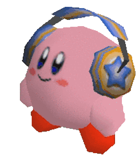 Big Chonky Kirby Sticker - Big Chonky Kirby Stickers